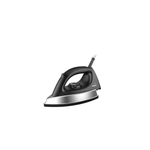 Philips Heavyweight Dry Iron GC181/8- – 1000 watts power, Black Non-Stick Soleplate, Ergonomic Grip