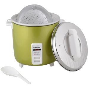 Panasonic SR-WA22H (E) Automatic Rice Cooker, Apple Green, 2.2 Liters